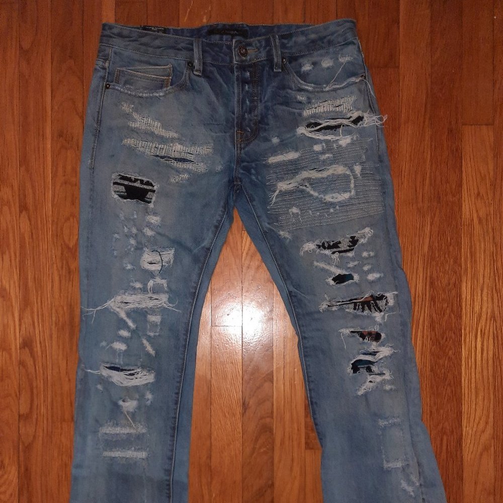 Cult Of Individuality Patched-Jeans!!! 34x34